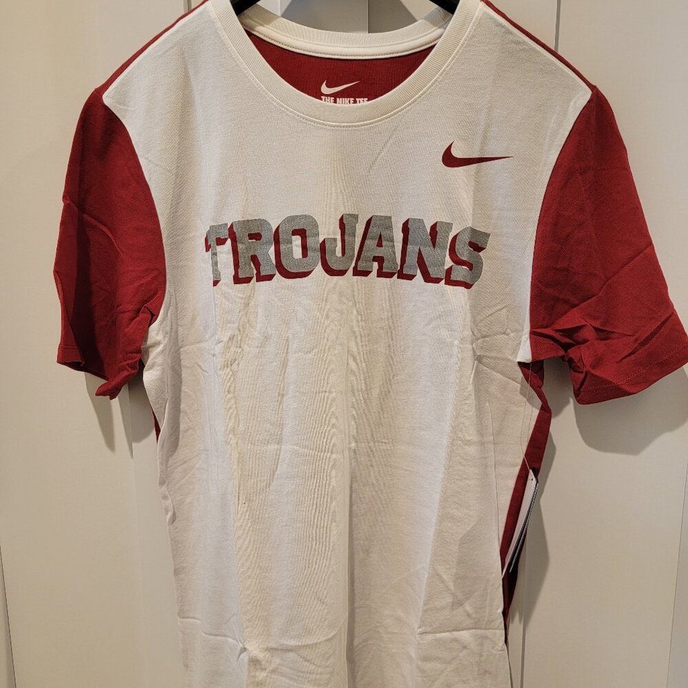 NWT USC Trojans Mens Flash Bomb Dri-Fit Tee Size Medium MSRP $34.00